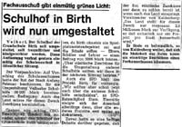 Schulhof wird umgestaltet