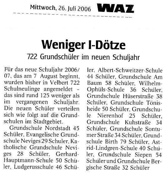 Weniger I-D&ouml;tze