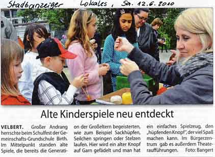 Alte Kinderspiele neu entdeckt